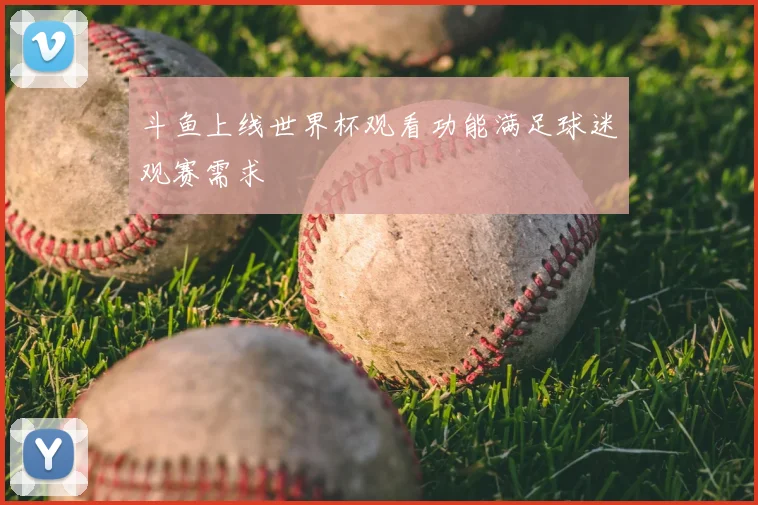 斗鱼上线世界杯观看功能满足球迷观赛需求