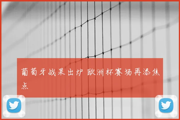 葡萄牙战果出炉 欧洲杯赛场再添焦点